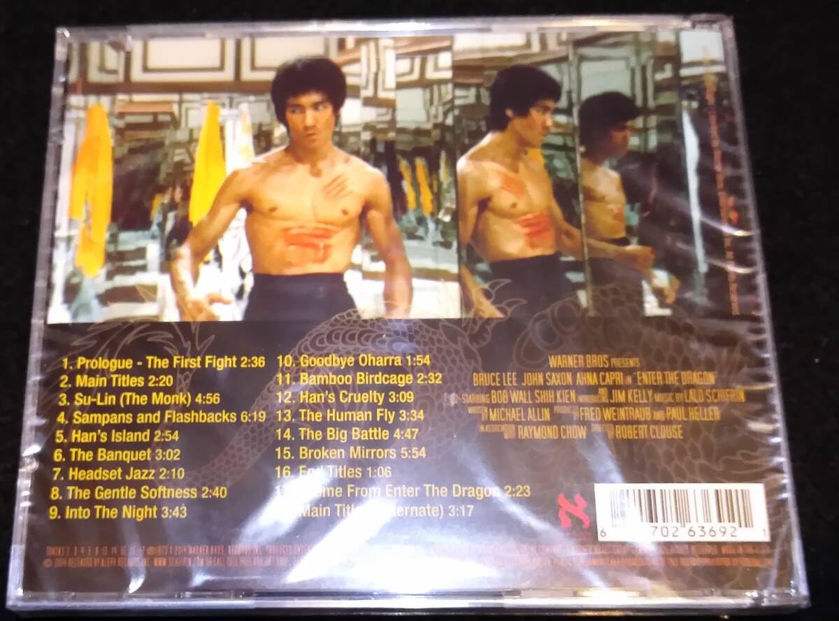 [希少非売品] 未開封 ENTER THE DRAGON サントラ盤 CD 希少非売品] 未開封 ENTER THE DRAGON サントラ盤 CD Amazon.co